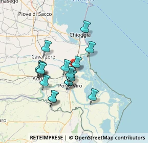 Mappa Via Santa Teresa, 45010 Rosolina RO, Italia (11.76412)