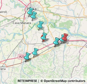 Mappa Via Scuropasso, 27041 Barbianello PV, Italia (6.57818)