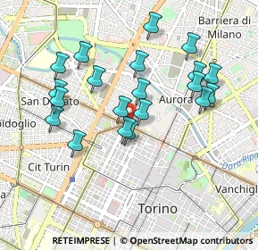 Mappa Rondò della Forca, 10152 Torino TO, Italia (0.8975)