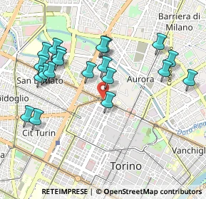 Mappa Rondò della Forca, 10152 Torino TO, Italia (1.041)