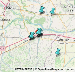Mappa Viale Generale dalla Chiesa, 27049 Stradella PV, Italia (4.04143)