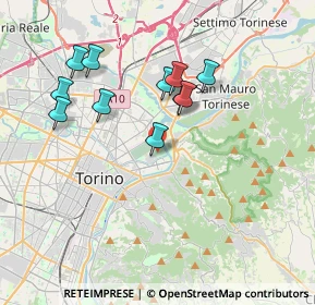 Mappa Via Ernesto Ragazzoni, 10153 Torino TO, Italia (3.47)