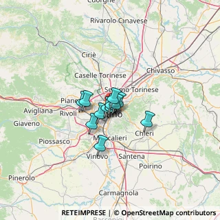 Mappa Via San Giovanni Battista della Salle, 10152 Torino TO, Italia (5.97692)