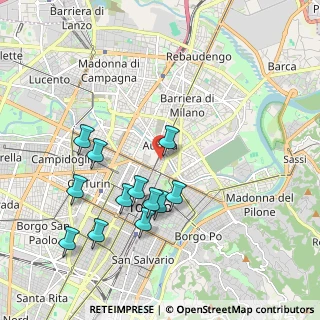 Mappa Via San Giovanni Battista della Salle, 10152 Torino TO, Italia (1.99)