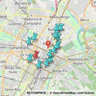 Mappa Via San Giovanni Battista della Salle, 10152 Torino TO, Italia (1.39267)