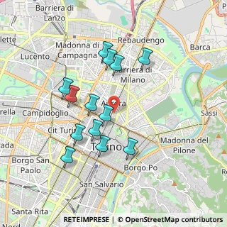Mappa Via San Giovanni Battista della Salle, 10152 Torino TO, Italia (1.69846)