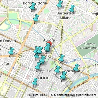 Mappa Via San Giovanni Battista della Salle, 10152 Torino TO, Italia (1.2045)