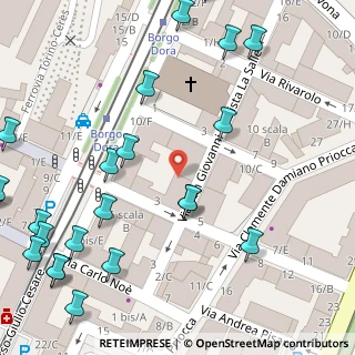 Mappa Via San Giovanni Battista la Salle, 10152 Torino TO, Italia (0.08261)