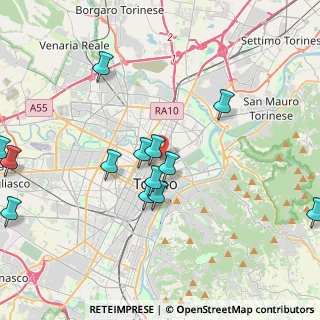 Mappa Via San Giovanni Battista della Salle, 10152 Torino TO, Italia (4.51231)