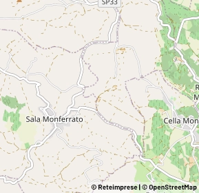 Mappa Cascina Valpane, 15039 Sala Monferrato AL, Italia (0.84091)