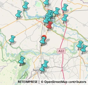 Mappa Via Romanore, 46030 Borgo Virgilio MN, Italia (9.5165)