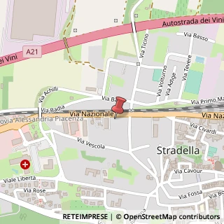 Mappa Via Nazionale, 66, 27049 Stradella, Pavia (Lombardia)