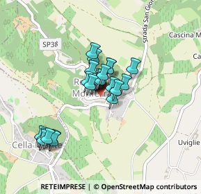 Mappa SP 38, 15030 Rosignano Monferrato AL, Italia (0.30833)