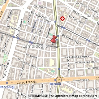 Mappa Via Nicola Fabrizi, 4, 10143 Torino, Torino (Piemonte)