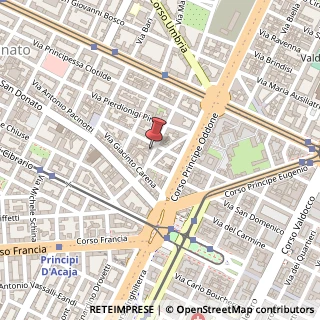 Mappa Via Giuseppe Maria Bonzanigo, 5/A, 10144 Torino, Torino (Piemonte)