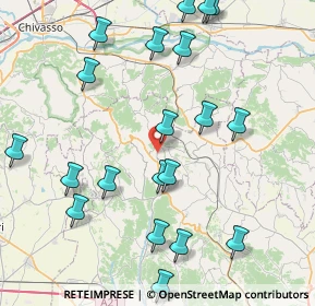 Mappa Strada Foino Tabiella, 14023 Cocconato AT, Italia (9.6125)