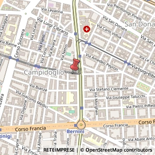 Mappa Via Nicola Fabrizi, 3, 10143 Torino, Torino (Piemonte)