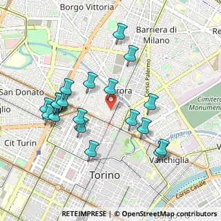 Mappa Via Goffredo Mameli, 10152 Torino TO, Italia (0.9785)