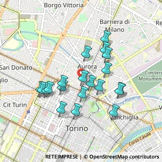 Mappa Via Goffredo Mameli, 10152 Torino TO, Italia (0.847)