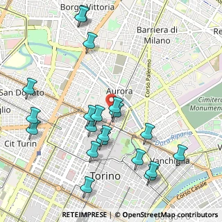 Mappa Via Goffredo Mameli, 10152 Torino TO, Italia (1.1615)
