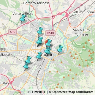 Mappa Via Goffredo Mameli, 10152 Torino TO, Italia (2.95545)
