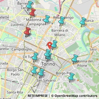 Mappa Via Goffredo Mameli, 10152 Torino TO, Italia (2.322)