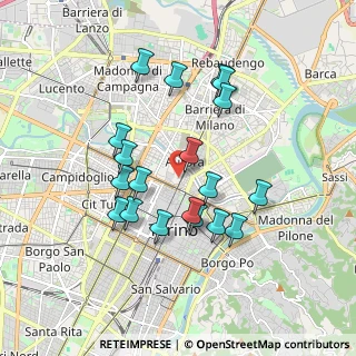 Mappa Via Goffredo Mameli, 10152 Torino TO, Italia (1.67158)