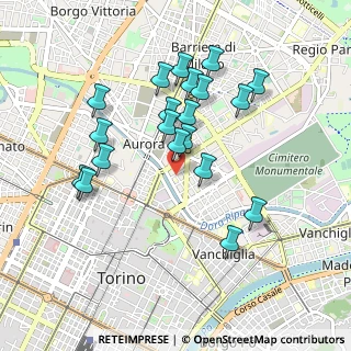Mappa Via Ancona, 10152 Torino TO, Italia (0.8785)