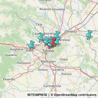 Mappa Via Ancona, 10152 Torino TO, Italia (13.85636)