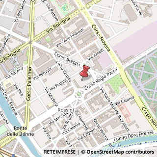 Mappa Via Foggia, 42, 10152 Torino, Torino (Piemonte)