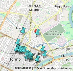 Mappa Largo Maurizio Vitale, 10152 Torino TO, Italia (1.2755)