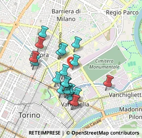 Mappa Largo Maurizio Vitale, 10152 Torino TO, Italia (0.7905)