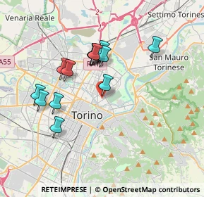 Mappa Largo Maurizio Vitale, 10152 Torino TO, Italia (3.30214)