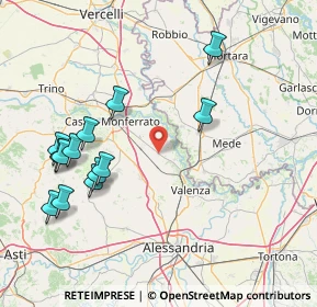 Mappa Strada Provinciale, 15040 Borgo San Martino AL, Italia (17.71769)