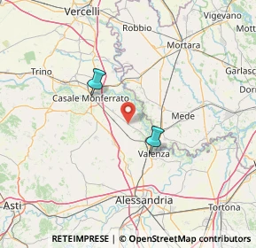 Mappa Strada Provinciale, 15040 Borgo San Martino AL, Italia (69.92)