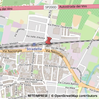 Mappa Via Nazionale, 53, 27049 Stradella, Pavia (Lombardia)