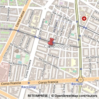 Mappa Piazza Risorgimento,  2, 10143 Torino, Torino (Piemonte)