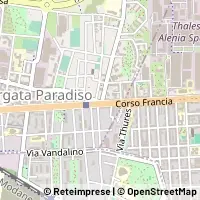 Hartă Collegno