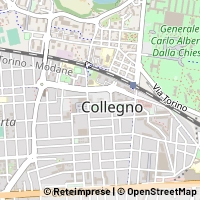 Karte Collegno