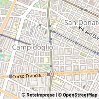 Mapa Torino