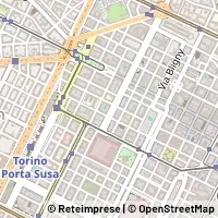 Mapa Torino