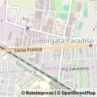 Mapa Collegno