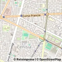 Hartă Torino