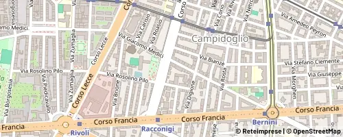 Mappa Torino