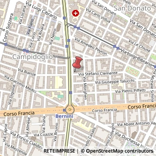 Mappa Via Stefano Clemente, 30, 10143 Torino, Torino (Piemonte)