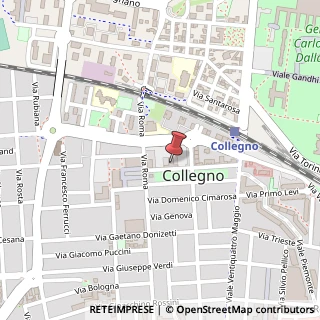 Mappa Piazza della Repubblica, 26, 10093 Collegno, Torino (Piemonte)