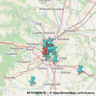 Mappa Via Andrea Pisano, 10152 Torino TO, Italia (22.34692)