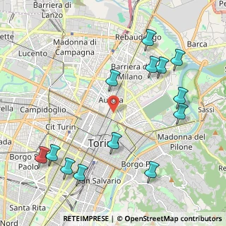 Mappa Via Andrea Pisano, 10152 Torino TO, Italia (2.53385)