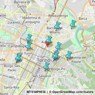 Mappa Via Andrea Pisano, 10152 Torino TO, Italia (1.88583)