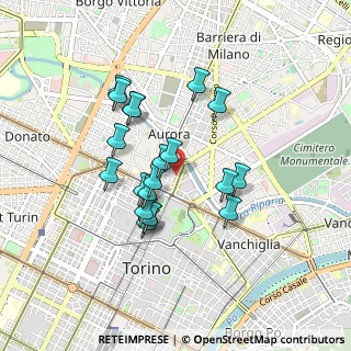 Mappa Via Andrea Pisano, 10152 Torino TO, Italia (0.7465)